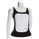 Fila Elite Tank w/Mesh (COLOR: White/Pink, SIZE:Small)
