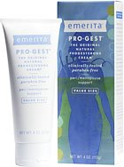 Emerita Pro-Gest Natural Progesterone Cream, Paraben-Free, 4-Ounce Tube
