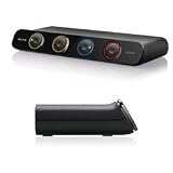 Belkin F1DS104 New SoHo 4-Port KVM Umschalter, USB und PS/2, VGA, inkl. 1,8 m Kabel
