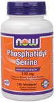 Phosphatidyl Serine by NOW Foods - (100mg - 120 Vegetarian Capsules)