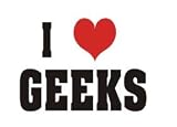 I Love/Heart Geeks Sweatshirt (Various Colors Available)