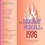 The Broadway Musicals of 1926