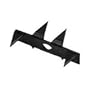 Hidden deck fastener softwoods