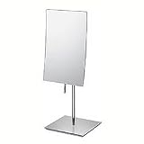 Brushed Nickel Finish Minimalist Vanity Stand Mirror 21IF6Xn9ozL. SL160 Brushed Nickel Finish Minimalist Vanity Stand Mirror