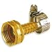 Female Brass Hose End, 1/2