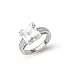 Sterling Silver CZ Solitaire Ring