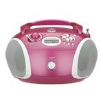 Grundig RCD 1420 MP3/CD tragbarer Radiorekorder pink - 