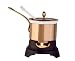 Copper Chocolate Fondue Set