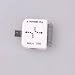 Neewer Dual Mini USB Female to Micro USB Male iPhone/iPod Dock Connector Adapter