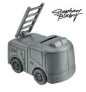 Mini Pewter Fire Truck Bank