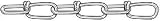 Industrial Grade 2ZDH3 Chain, Dbl, Zinc, Sz #5, 55 Lb Load, 100 Ft