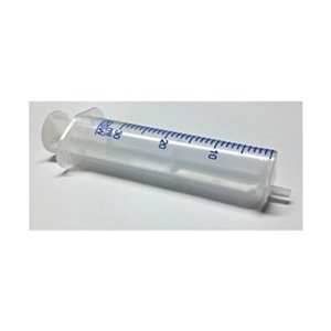 Plastic Syringe, Luer Slip, 30 mL, PK 50