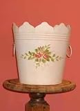 4 Antique style plant pots