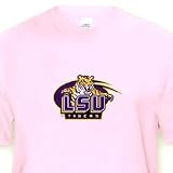 LSU Tigers - Toddler Light-Pink-T-Shirt (2T)