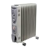2.5KW 11 Fin Oil Filled Radiator with Timer