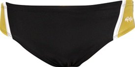 Dolfin Team Panel Racer Brief Mens - Navy/Red/White 36