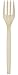 Eco-Products EP-S002 7" Plant Starch Fork (Case of 1,000)