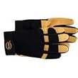 Deerskin Spandex Gloves, X-Large Tan