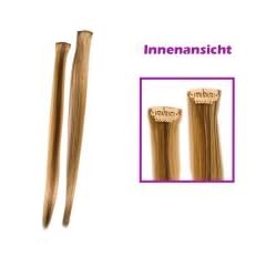Afro Shop Clip on Set, 2 St�ck Human Hair 40 cm (16 Inch)