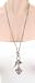 Improving Lifestyles Long Fashion Necklace with Fleur De Lis Crystal Pink Pendant and Multiple Charms and Toggle Closure