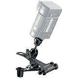 Manfrotto 175F Spring Clamp with Flash Shoe – aka Justin Clamp (Black)