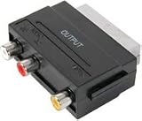 SCART adaptor stereo audio &video out Kitchen & Housewares