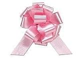 Baby pink pull bows: baby pink bow