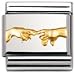 Nomination Composable Classic RELIEF Edelstahl und 18K-Gold (SCHOPFUNG) 030122