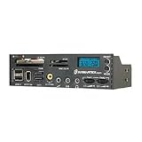 20-In-1 5.25 Multi-Function Panel, Black