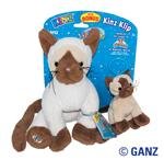 Webkinz Siamese Cat & Kinz Klip Siamese Cat