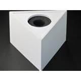 White Blank Microphone Flag Triangle