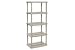 Tools & Hardware : Plastic Shelving 30x20x72 5 Shelf Beige