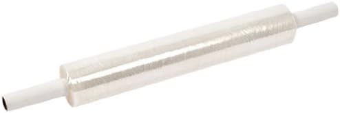 Pratt Plus APX2070 Polyethylene Standard Performance Grade X-Core Cast Stretch Wrap, 1000' Length x 20" Width x 17.8 microns Thick, Clear (Pack of 4)