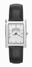 Ohio State Buckeyes Chrome Women's Elite Dress Watch with Leather Strap