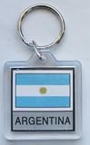 Argentina - Country Lucite Key Rings
