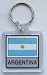 Argentina - Country Lucite Key Rings