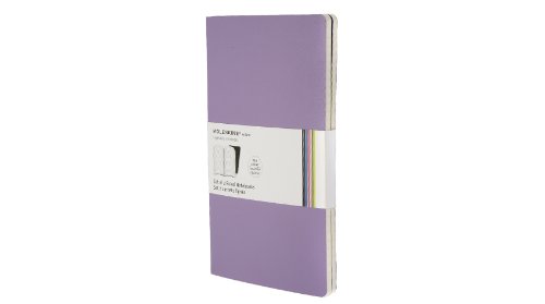Moleskine Volant Notebook Ruled, Purple Large
