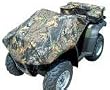 Kwik Tek ATV Rack Combo Bag with Cover (Black)