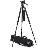 Miller Compass 20 Fluid Head System 1846 with Solo DV 2 Stage Carbon Fiber Tripod - Supports 44 lbs., Max. Height 63.5