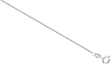 Sterling Silver 1mm Italian Box Chain, NICKEL FREE. 7, 14, 16, 18, 20, 22, 24, 30