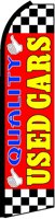 QUALITY USED CARS X-Large Swooper Flag by Alotta Signs