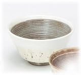 【美濃焼 飯碗】 粉引ソギ 米つかず飯碗 　/ お楽しみグッズ(キッチン用品)付きセット