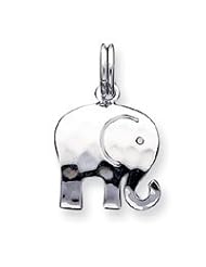 Sterling Silver Elephant Charm QC2025"