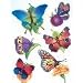WINDOW CLING BUTTERFLIES 12 X 17