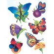WINDOW CLING BUTTERFLIES 12 X 17