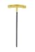 Bondhus 13138 Set of 10 Balldriver and Hex T-handles, sizes 3/32-3/8-Inch