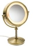 Lighted Vanity Top Mirror 6X - The Classic Series HL856BC