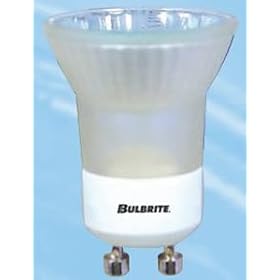 35 Watt MR11 Halogen Light Bulb GU10 Base 120 Volt Frosted Flood Beam Spread by Bulbrite