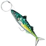 Live Mackerel 7" Rigged Natural
