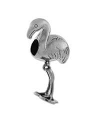 Authentic Biagi Flamingo with Dancing Legs Bead Sterling Silver for European Charm Bracelet